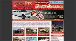 Desktop Screenshot of bookerlimo.com